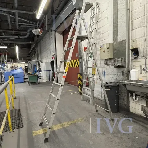 Aluminium step ladder ZARGES