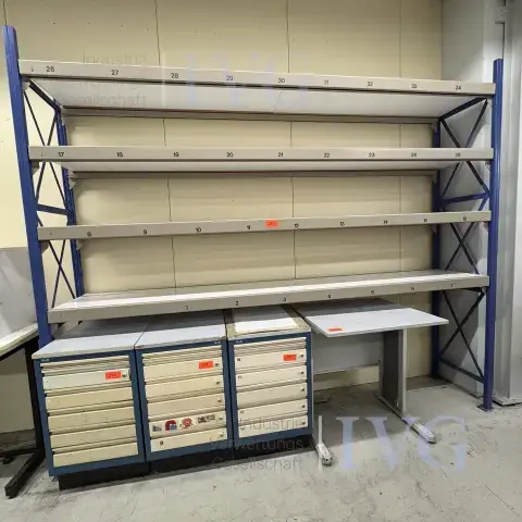 Stalen stellingkast