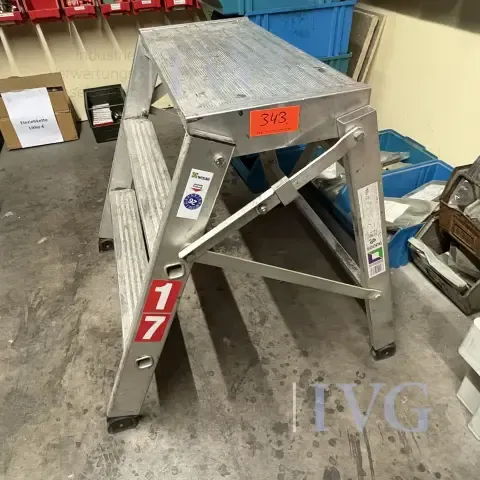 Aluminium step GÜNZBURGER STEIGTECHNIK