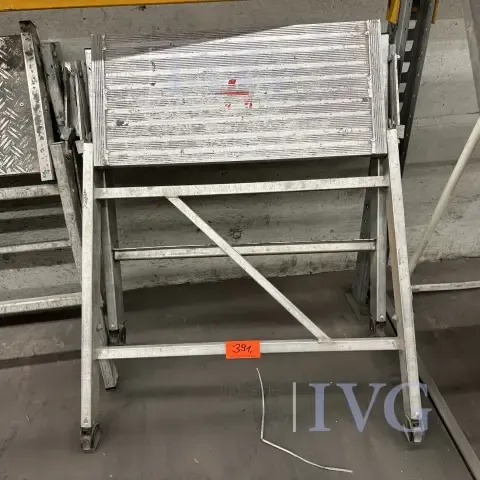 Aluminium step stool GÜNZBURGER STEIGTECHNIK