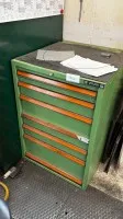 1 metalen gereedschapskast met laden Hahn u. Kolb, 7 laden