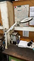 1 LED magnifying lamp Meusburger