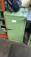 1 metal tool cabinet, low