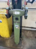 1 double bench grinder on stand