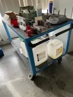 1 transportwagen, 2-etagig