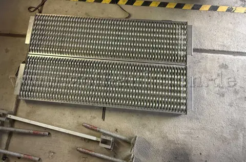 1 OCTOPUS reddingsplatform voor aluminium uitschuifbare ladder