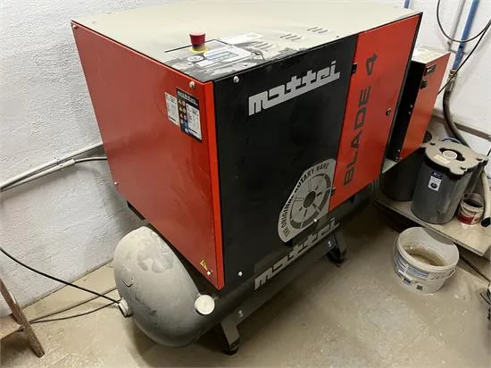 1 installation de compresseur Mattei Blade SE 4HD