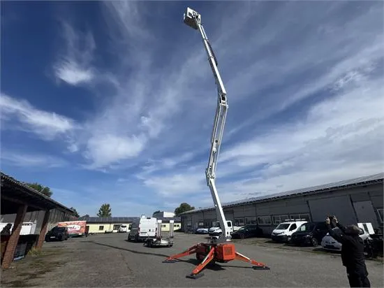 1 Trailer with articulated telescopic crawler aerial platform Tima GTAL 280/135/3.5