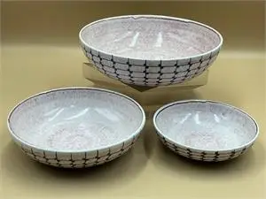 3 ceramic bowls Hedwig Bollhagen