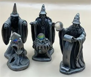 3 Zinnfiguren aus der Vintage-Kollektion „Myth & Magic“