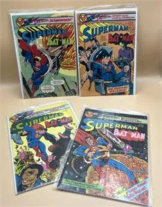 1 Posten alte Comics - Superman - Batman