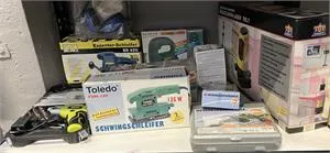 1 lot of power tools and more - with original packaging