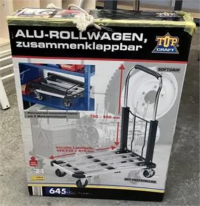 1 Alu-Rollwagen - Top Craft - OVP
