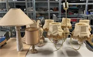 1 partia różnych lamp