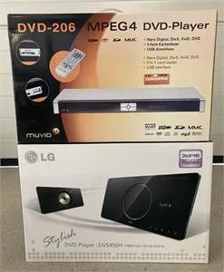 2 DVD Player - LG und Muvid - OVP