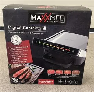 1 Digital-Kontaktgrill - MAXXMEE - OVP