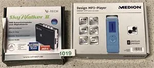 1 MP3 player Medion and 1 USB cassette player Sky Walker II - OVP