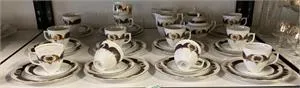 1 compartment porcelain - Graf von Henneberg