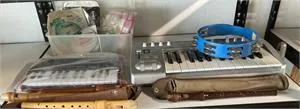 1 casier instruments de musique et plus