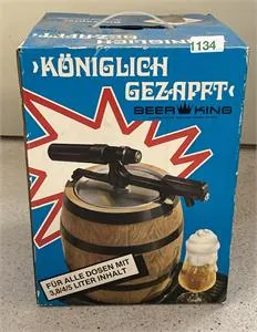 1 vintage beer tap system - Beer King with OVP