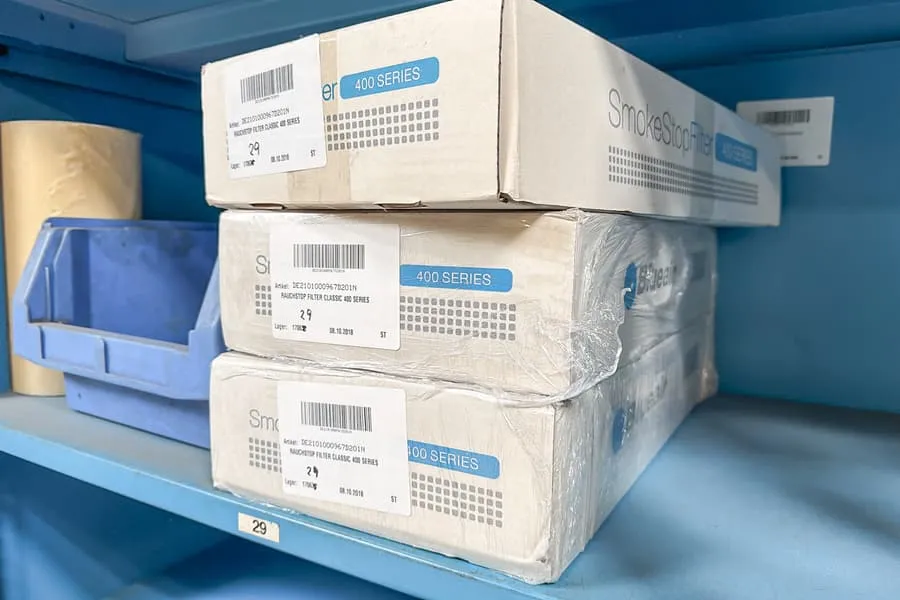3 dozen Blueair rookstopfilters
