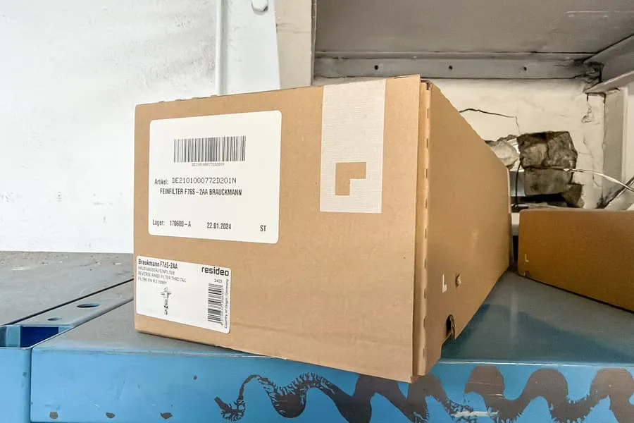 Domestic water fine filter Braukmann S276S-2AA