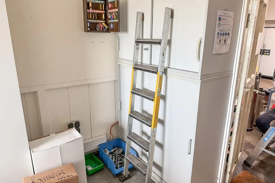 Échelle simple en aluminium Zages, 6 échelons