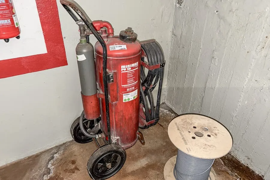 Löschgerät Minimax 60 kg ABC Pulver