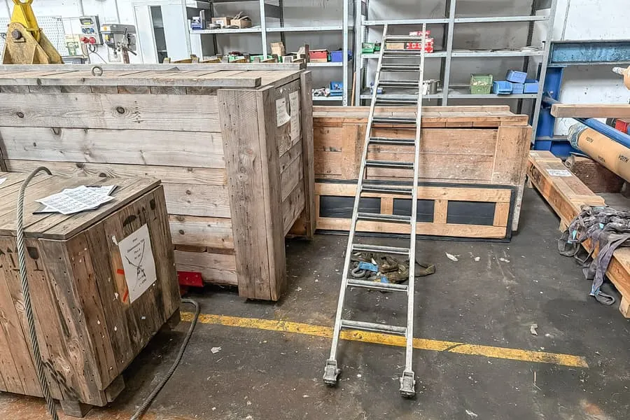 Anlegeleiter Zarges, 13-sprossig