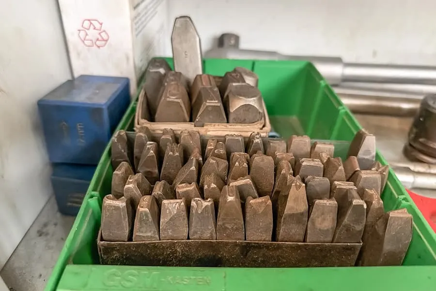 Werkstattschrankinhalt: Handwerkzeug