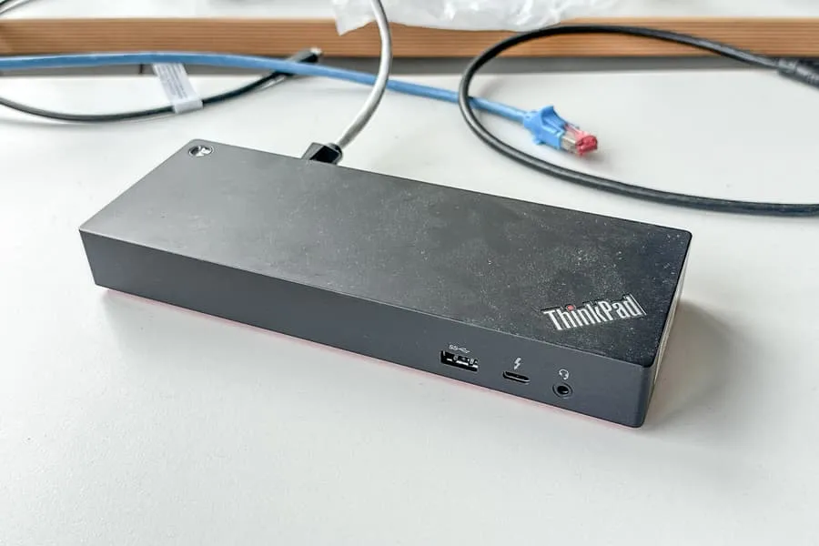 Station de travail Lenovo ThinkPad Thunderbolt 3
