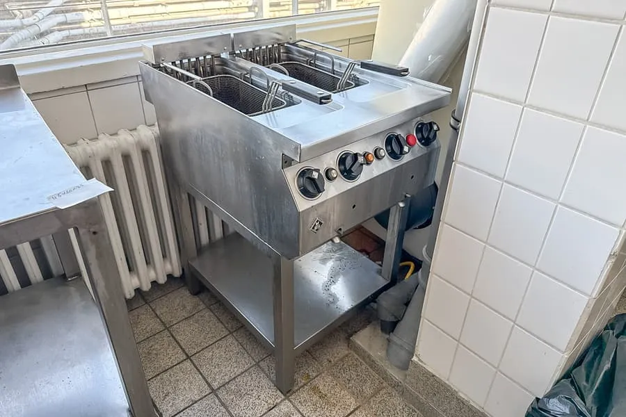 Freestanding deep fryer MKN, 2-group