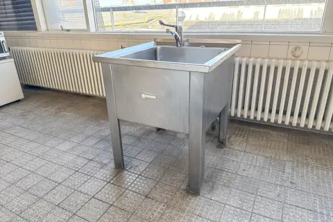 Stainless steel washbasin Neff