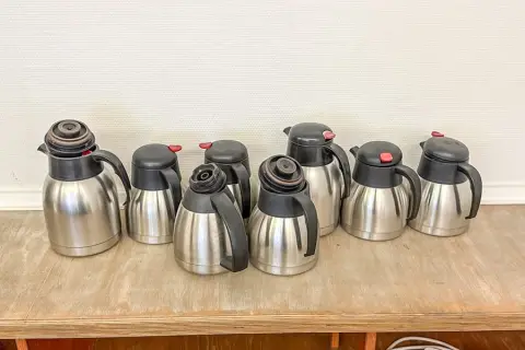 8 coffee pots