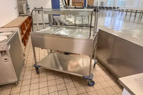 Meal distribution trolley Blanco Inmotion Saw L-3