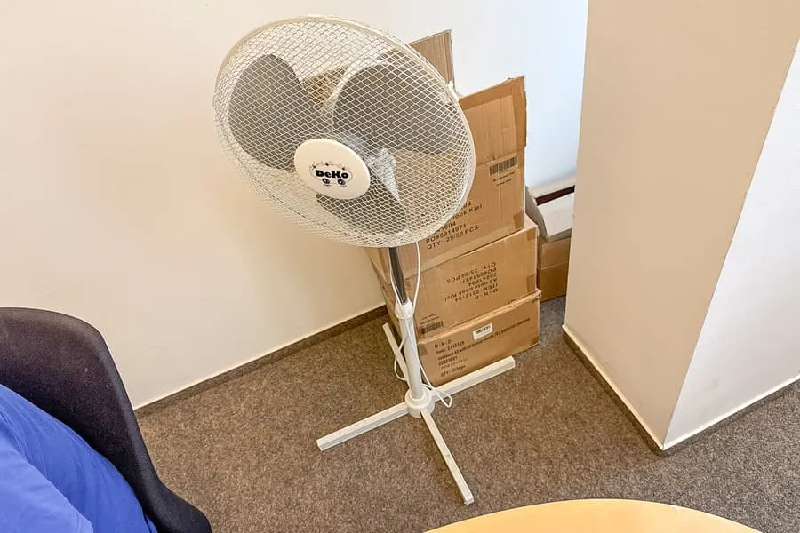 Ventilateur sur pied déco