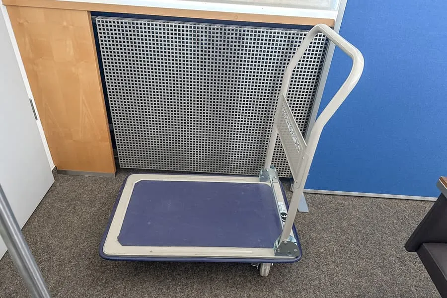 Wózek transportowy platformowy