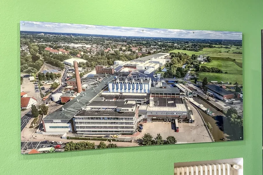 Schilderij "Fabrik Feldmühle"