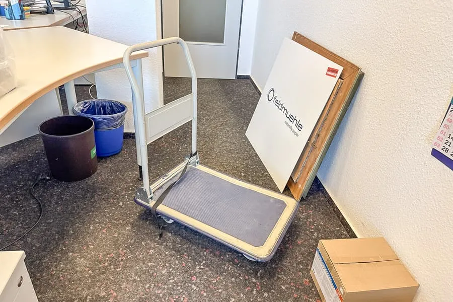 Plateau transportwagen