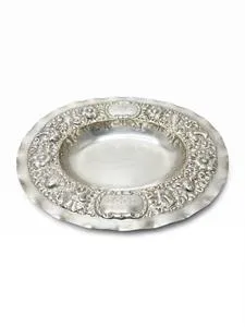 Opulente Silberschale, C.G. Hallberg