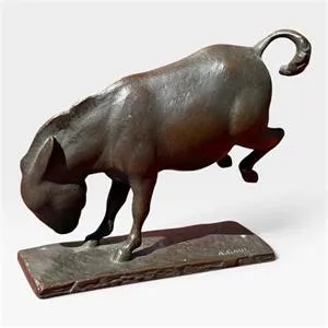 August Gaul, kicking donkey