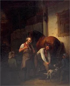 Carl August Schmidt, The farrier