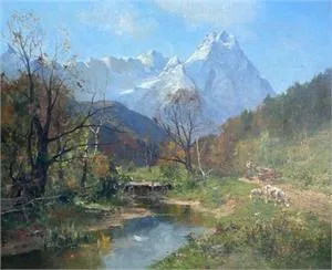 Karl Adam Heinisch, Bei Partenkirchen