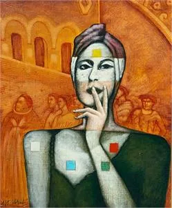 Andrès Monreal, Devant Giotto