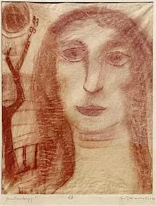 Fritz Maskos, Woman's Head
