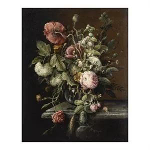 Josef Osbeck, Blumenstillleben