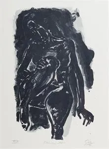 Hubertus Giebe, Sitzender Akt