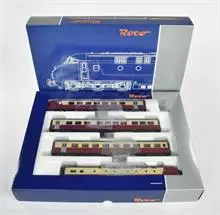Roco, 78069 4-delige TEE-dieseltrein serie DE IV van de Nederlandse Spoorwegen, tijdperk III‒IV
