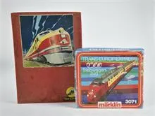 Märklin, rame automotrice TEE 3071 & set Trix Express