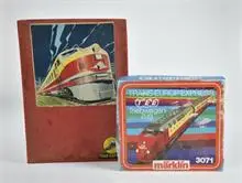 Märklin, rame automotrice TEE 3071 & set Trix Express